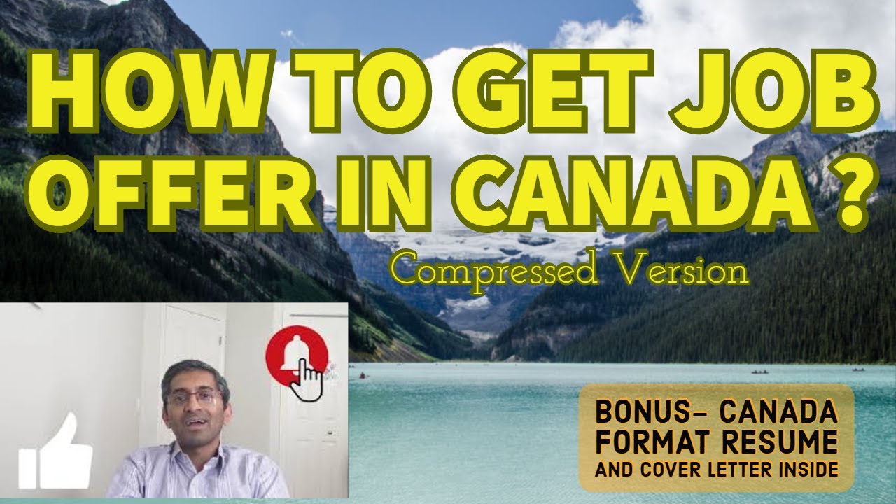How to get a job in Canada for New Immigrants ? Successful Techniques #Canadajobs